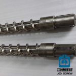 单排气板材挤出机专用螺杆机筒-万搏在线开户，挤出机螺杆，注塑机螺杆，舟山螺杆，螺杆厂