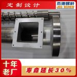 杰德 PET/PP打包带挤出机螺杆机筒 型号齐全 电镀合金  塑化优良 保质出货-万搏在线开户，挤出机螺杆，注塑机螺杆，舟山螺杆，螺杆厂