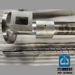 杰德 钢带造粒机挤出机螺杆机筒 耐热耐腐蚀 型号齐全 支持定制-万搏在线开户，挤出机螺杆，注塑机螺杆，舟山螺杆，螺杆厂