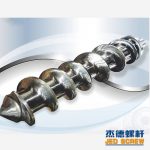 杰德 橡胶螺杆机筒 冷热喂料 销钉螺杆 型号齐全 工厂直销 十年老厂 精工制造-万搏在线开户，挤出机螺杆，注塑机螺杆，舟山螺杆，螺杆厂