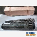 杰德 51／105锥形双螺杆机筒 pvc型材专用 技术精湛 源头厂家 保质出货 畅销国内外-万搏在线开户，挤出机螺杆，注塑机螺杆，舟山螺杆，螺杆厂