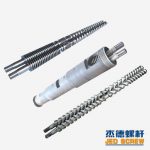 杰德 锥形双螺杆机筒 型材管材专用 型号齐全 十年老厂 技术精湛 塑化优良-万搏在线开户，挤出机螺杆，注塑机螺杆，舟山螺杆，螺杆厂