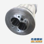 杰德 锥形双螺杆机筒 型材管材专用 型号齐全 十年老厂 技术精湛 塑化优良-万搏在线开户，挤出机螺杆，注塑机螺杆，舟山螺杆，螺杆厂