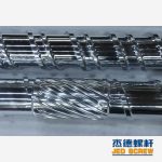 杰德 Φ150/25电线电缆挤出机螺杆机筒 机筒螺旋槽 精益求精 铸造优良品质-万搏在线开户，挤出机螺杆，注塑机螺杆，舟山螺杆，螺杆厂
