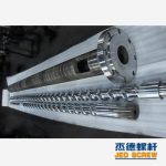 杰德 Φ150/25电线电缆挤出机螺杆机筒 机筒螺旋槽 精益求精 铸造优良品质-万搏在线开户，挤出机螺杆，注塑机螺杆，舟山螺杆，螺杆厂
