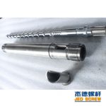 杰德 橡胶挤出机新型螺杆机筒 塑化均匀 支持定制 经久耐用-万搏在线开户，挤出机螺杆，注塑机螺杆，舟山螺杆，螺杆厂