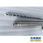 杰德 橡胶挤出机新型螺杆机筒 塑化均匀 支持定制 经久耐用-万搏在线开户，挤出机螺杆，注塑机螺杆，舟山螺杆，螺杆厂